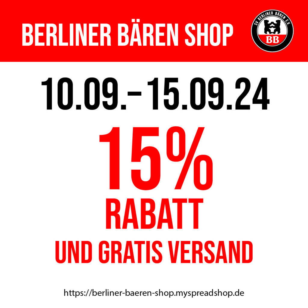 Rabatt im Bärenshop